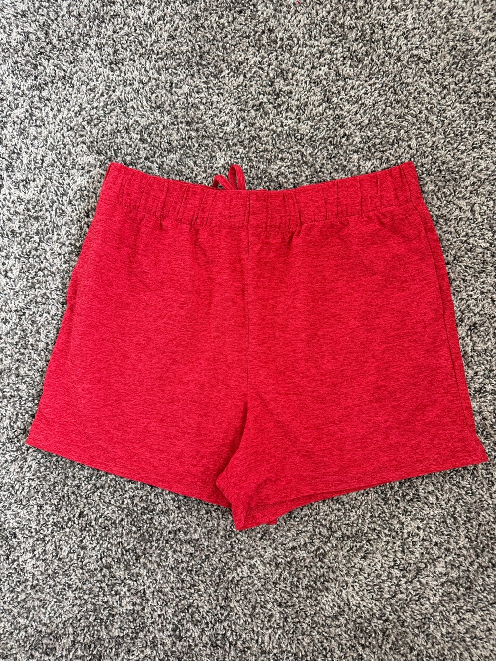 Outdoor Voices Red Athletic Lounge Shorts